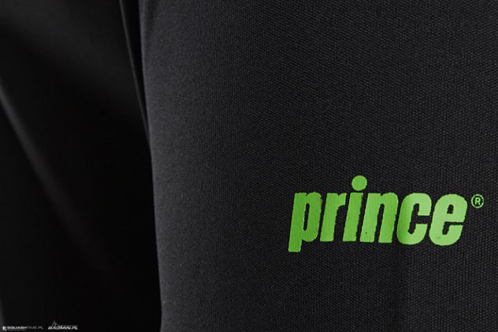 Prince Graphic Polo Czarny/Zielony